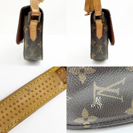  LOUIS VUITTON ルイヴィトン ショルダーバッグ モノグラム ミニサンクルー M51244 ブラウン