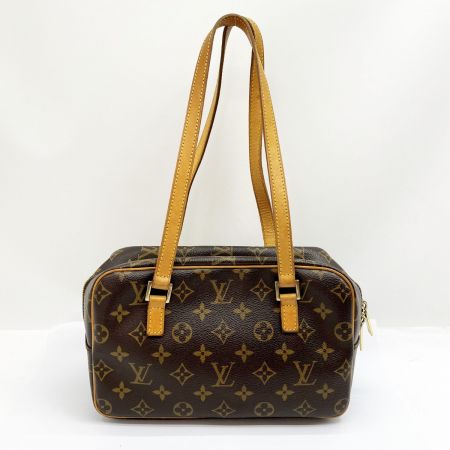  LOUIS VUITTON ルイヴィトン シテMM モノグラム バッグ ハンドバッグ M51182 ブラウン系