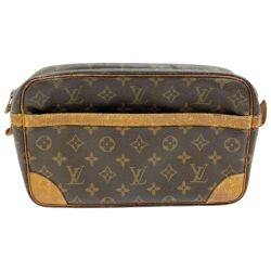 ◆◆ LOUIS VUITTON ルイヴィトン セカンドバッグ コンピエーニュ モノグラム M51845 ブラウン Dランク
