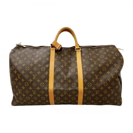  LOUIS VUITTON ルイヴィトン モノグラム キーポル 60 バッグ ボストンバッグ M41422 ブラウン系