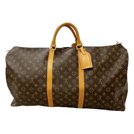  LOUIS VUITTON ルイヴィトン モノグラム キーポル 60 バッグ ボストンバッグ M41422 ブラウン系