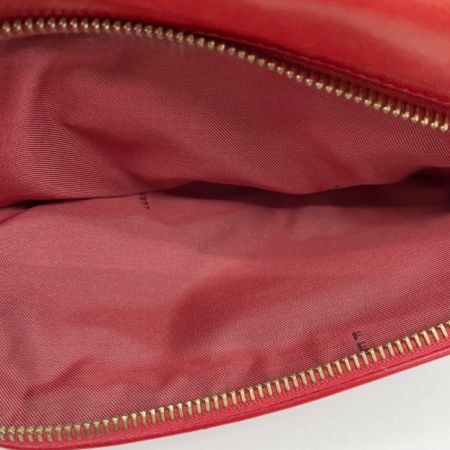  FENDI フェンディ ハンドバッグ 肩掛け ショルダー レザー 2415-8BR464-MK6-049 レッド