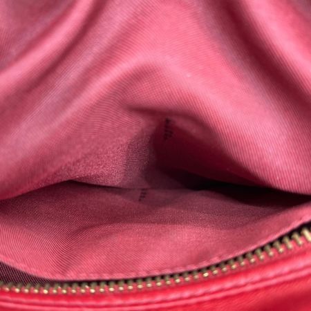  FENDI フェンディ ハンドバッグ 肩掛け ショルダー レザー 2415-8BR464-MK6-049 レッド