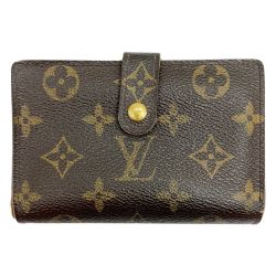 ◆◆ LOUIS VUITTON ルイヴィトン 2つ折り財布 モノグラム ポルトモネ・ビエ ヴィエノワ M61663 Cランク