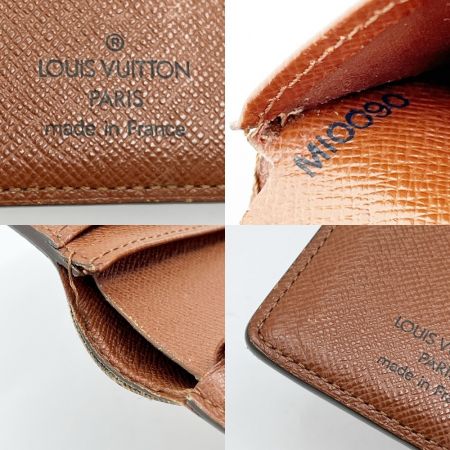  LOUIS VUITTON ルイヴィトン 2つ折り財布 モノグラム ポルトモネ・ビエ ヴィエノワ M61663