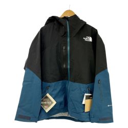 ◆◆ THE NORTH FACE ザノースフェイス スノーボードウェア(ジャケット)GORE-TEX ゴア SIZE L NS62410 ブラック×ブルー Sランク