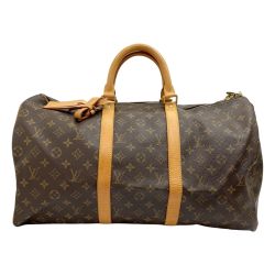 ◆◆ LOUIS VUITTON ルイヴィトン モノグラム キーポル60 バッグ ボストンバッグ M41422 ブラウン Bランク