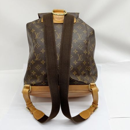  LOUIS VUITTON ルイヴィトン モノグラム モンスリ バッグ リュック M51135 ブラウン系