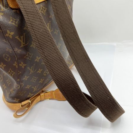  LOUIS VUITTON ルイヴィトン モノグラム モンスリ バッグ リュック M51135 ブラウン系