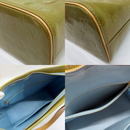  LOUIS VUITTON ルイヴィトン ヴェルニ ヒューストン トートバッグ ハンドバッグ M91053 グリーン