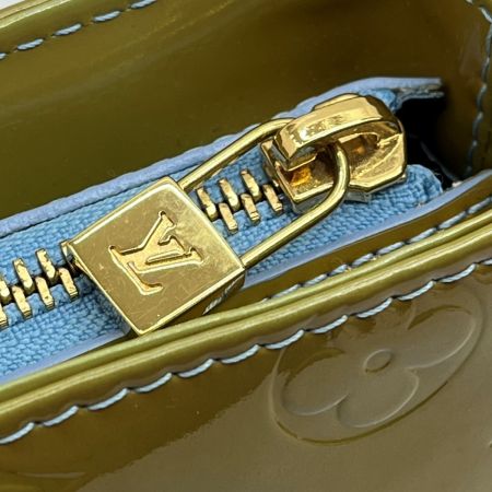  LOUIS VUITTON ルイヴィトン ヴェルニ ヒューストン トートバッグ ハンドバッグ M91053 グリーン
