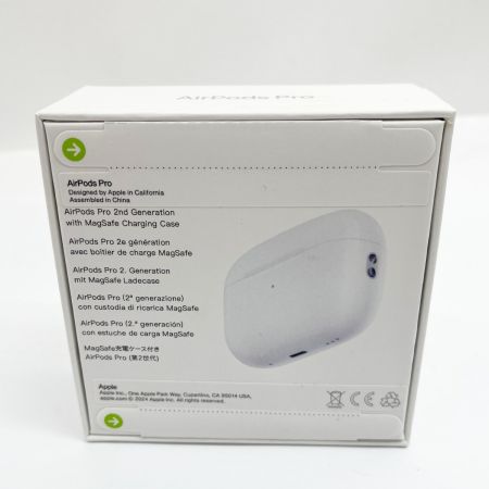  Apple アップル 【未開封】AirPodsPro(第2世代)  ワイヤレスイヤホン MQD83J/A
