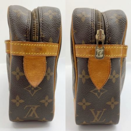  LOUIS VUITTON ルイヴィトン モノグラム コンピエーニュ セカンドバッグ M51845 ブラウン