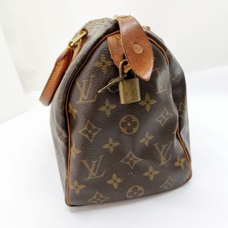  LOUIS VUITTON ルイヴィトン モノグラム スピーディ25 バッグ ハンドバッグ M41528 ブラウン系