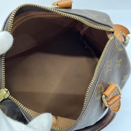  LOUIS VUITTON ルイヴィトン モノグラム スピーディ25 バッグ ハンドバッグ M41528 ブラウン系