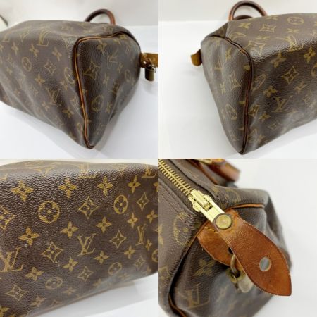  LOUIS VUITTON ルイヴィトン モノグラム スピーディ25 バッグ ハンドバッグ M41528 ブラウン系
