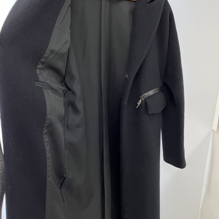  Yohji yamamoto(Y's) ヨージヤマモト(ワイズ) ベルトドッキングウールコート ロングコート サイズ4 N1-C06-101 ブラック