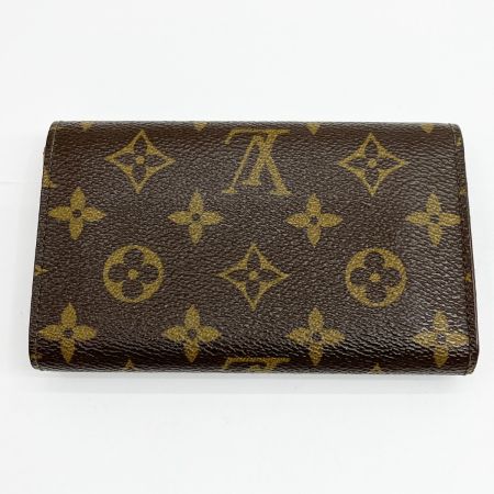  LOUIS VUITTON ルイヴィトン モノグラム ポルト モネ・ビエ トレゾール 2つ折り財布 M61730 ブラウン