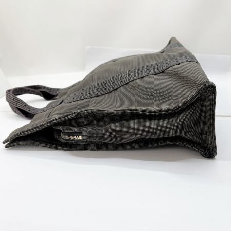 HERMES エルメス バッグ トートバッグ  エールラインMM スレ有 グレー