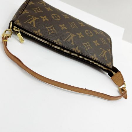  LOUIS VUITTON ルイヴィトン モノグラム ポシェット アクセソワール バッグ ハンドバッグ M51980 ブラウン