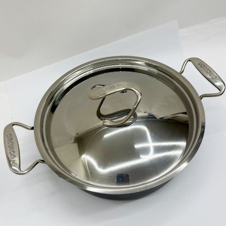  circulon サーキュロン 両手浅型鍋 27cm 3.8L IH・ガス火対応 SC71C-W27