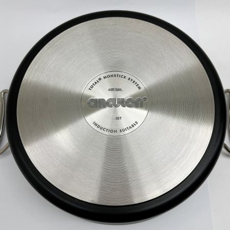  circulon サーキュロン 両手浅型鍋 27cm 3.8L IH・ガス火対応 SC71C-W27