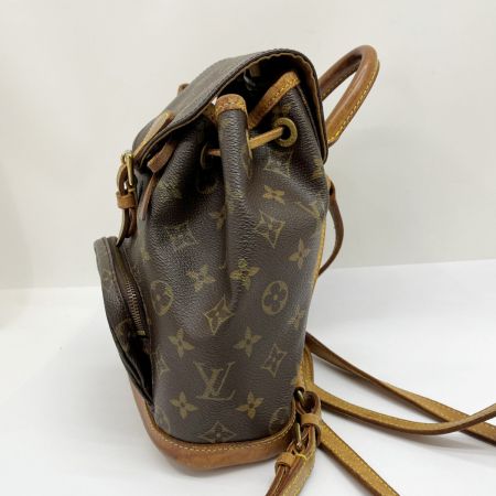  LOUIS VUITTON ルイヴィトン モノグラム ミニ・モンスリ リュック M51137 ブラウン系