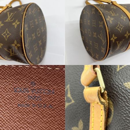  LOUIS VUITTON ルイヴィトン モノグラム パピヨンGM バッグ ハンドバッグ M51365 ブラウン系