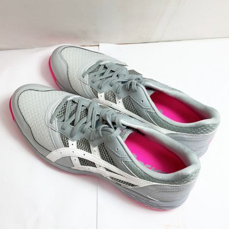  asics アシックス 安全靴　作業靴　30.0cm WINJOB CP210 ミッドグレー x ホワイト