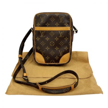  LOUIS VUITTON ルイヴィトン モノグラム ダヌーブ バッグ ショルダーバッグ M45266 ブラウン系