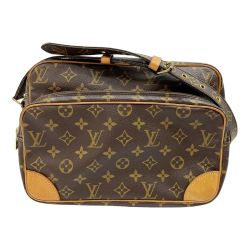 ◆◆ LOUIS VUITTON ルイヴィトン モノグラム ナイル バッグ ショルダーバッグ M45244 ブラウン Cランク