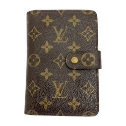 ◆◆ LOUIS VUITTON ルイヴィトン 二つ折り財布 ポルト・パピエ・ジップ モノグラム M61207 Bランク