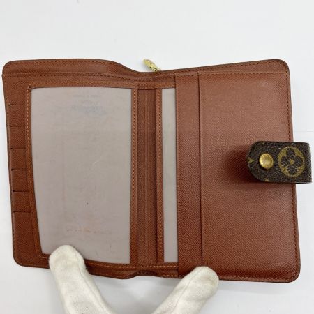  LOUIS VUITTON ルイヴィトン 二つ折り財布 ポルト・パピエ・ジップ モノグラム M61207