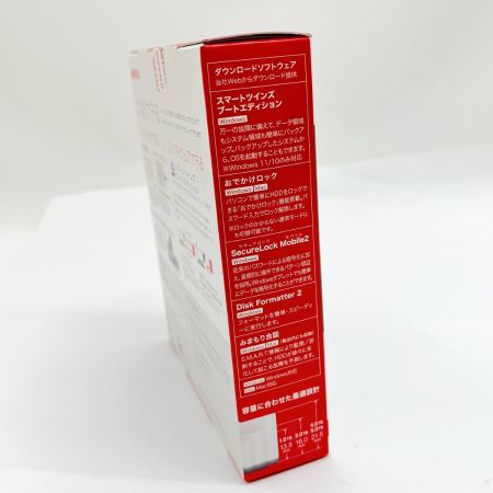  BUFFALO バッファロー ポータブルHDD ポータブルハードディスク 1.0TB HD-PGF1.0U3-WHA