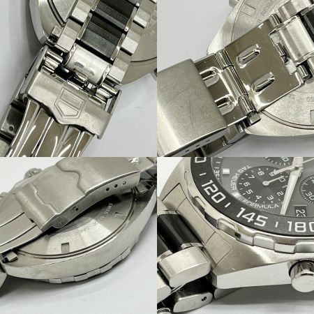  TAG HEUER タグホイヤー フォーミュラ1 クロノグラフ クォーツ腕時計  CAZ1111 グレー