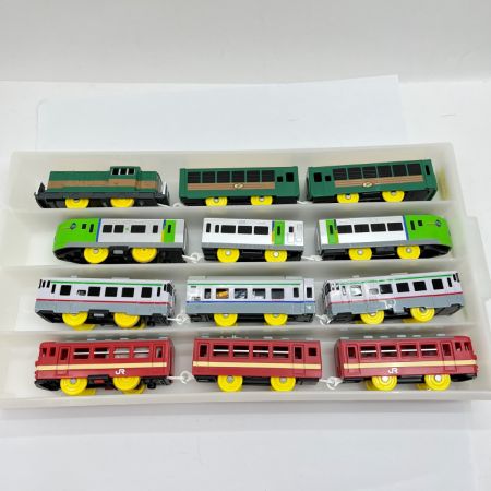  TOMY プラレール トレインケース ノロッコ釧路湿原 789系スーパー白鳥  キハ400系急行利尻 711系