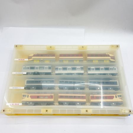  TOMY プラレール トレインケース 485系白鳥 223系新快速 583系きたぐに 181系いそかぜ