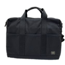 ◆◆ PORTER ポーター ステージ2WAYブリーフケース ビジネスバッグ 620-08284 ブラック Bランク