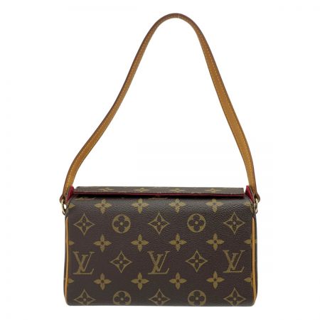  LOUIS VUITTON ルイヴィトン モノグラム レシタル バッグ ショルダーバッグ M51900 ブラウン