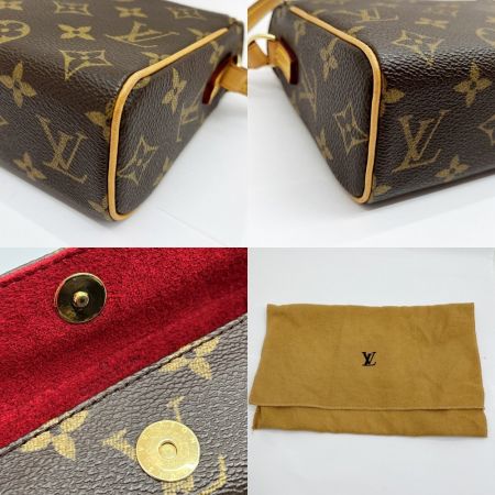  LOUIS VUITTON ルイヴィトン モノグラム レシタル バッグ ショルダーバッグ M51900 ブラウン