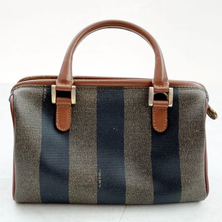  FENDI フェンディ ミニボストンバッグ ペカン柄 アンティーク アンティーク