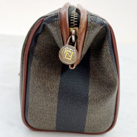  FENDI フェンディ ミニボストンバッグ ペカン柄 アンティーク アンティーク