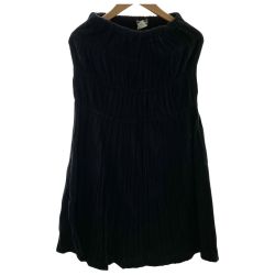 ◆◆ ISSEY MIYAKE イッセイミヤケ ロングスカート Mサイズ ブラック Bランク