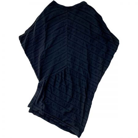  ISSEY MIYAKE イッセイミヤケ カットソー チュニック Mサイズ ブラック