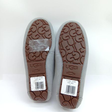  UGG アグ モカシン 靴 UGG アグ ローファー S/N1106878 ライトグレー