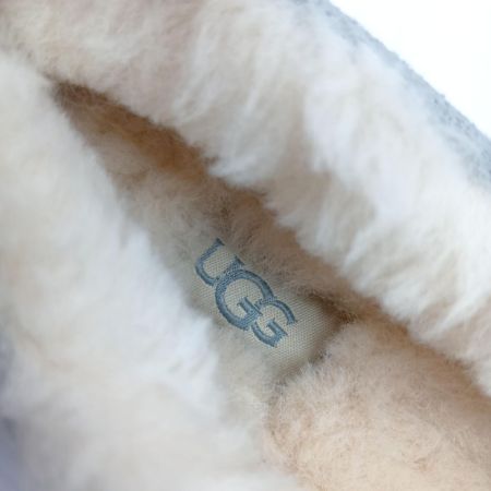 UGG アグ モカシン 靴 UGG アグ ローファー S/N1106878 ライトグレー