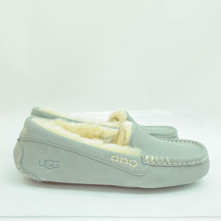  UGG アグ モカシン 23cm S/N1106878 ライトグレー