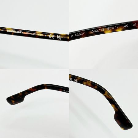  BURBERRY LONDON バーバリーロンドン サングラス ケース付き SG4333F-55 ベージュ