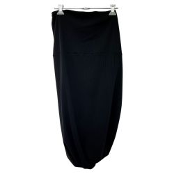 ◆◆ ISSEY MIYAKE イッセイミヤケ ベアトップ チューブトップ Mサイズ JY55029 ブラック Bランク