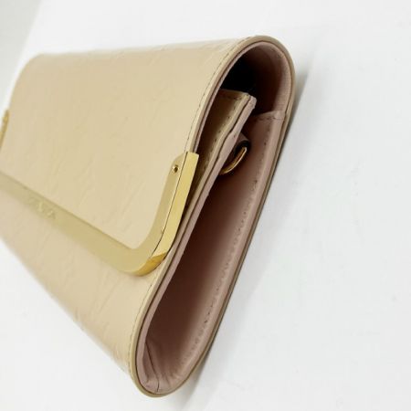  LOUIS VUITTON ルイヴィトン ヴェルニ ローズ・アンジェリーク バッグ ショルダーバッグ 変色有 M90070 ベージュ